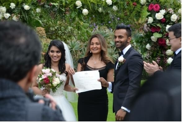 Sri Lankan Indian Garden Wedding