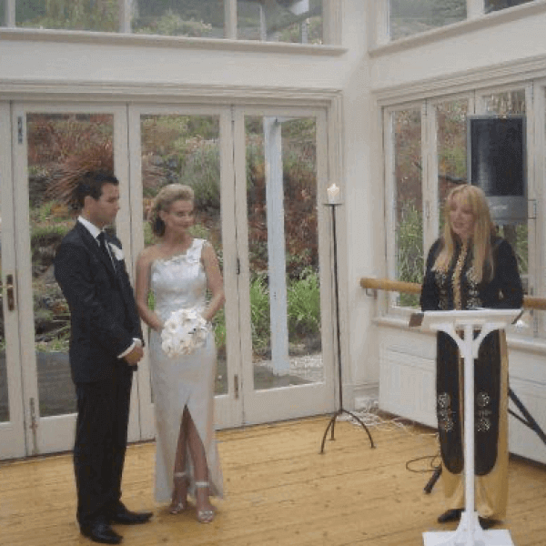 A beautiful country house celebration