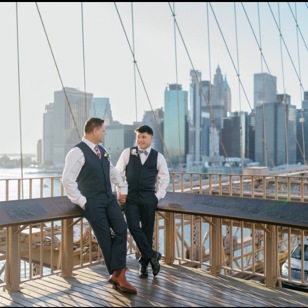Aaron & Ricky Elopement in NEW YORK Oct 2024