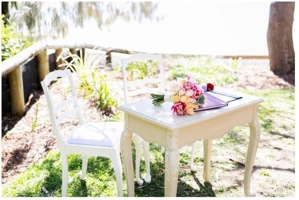 Cream vintage registry set - photographed by Life and Love Photography