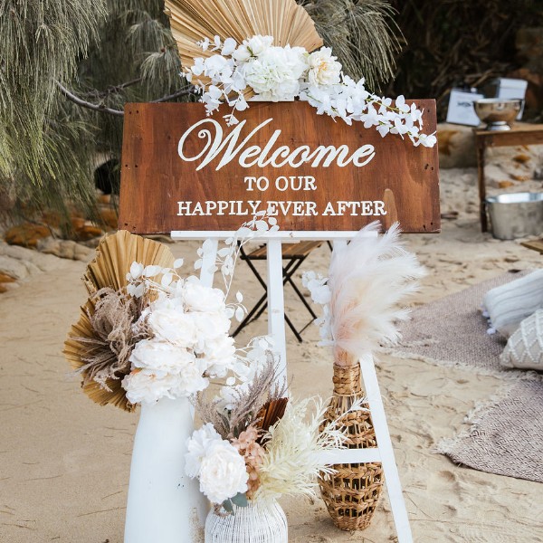 Boho beach wedding - Cloud Nine Weddings