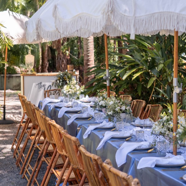 Long Lunch Garden Wedding