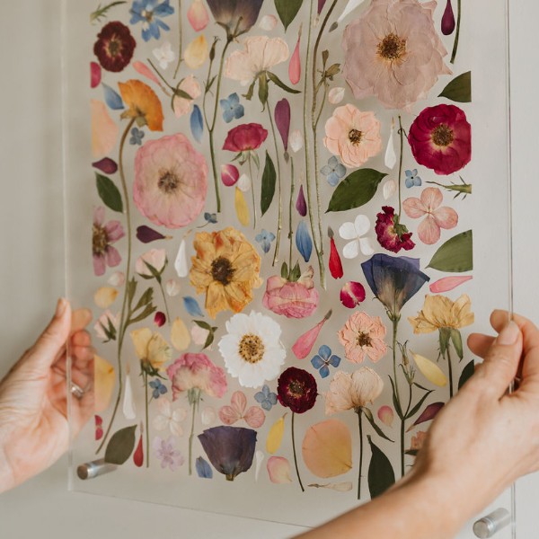 Desconstructed wedding bouquet