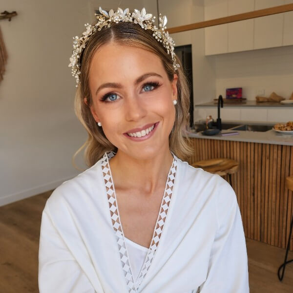 Hair and makeup by our team