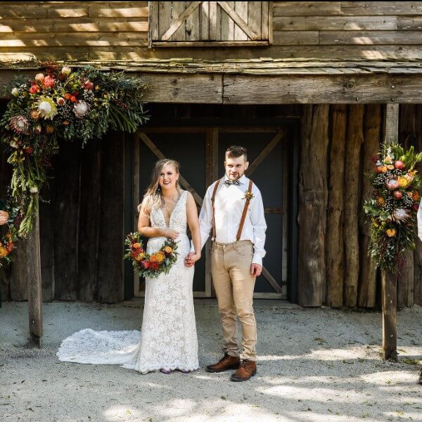 Colourful Natives at The Farm (Photo by Caitlin May Weddings)