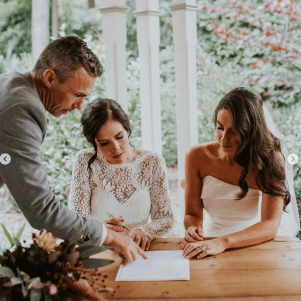 Brooke & Simone at Gabbinbar! Red Tent Photography!