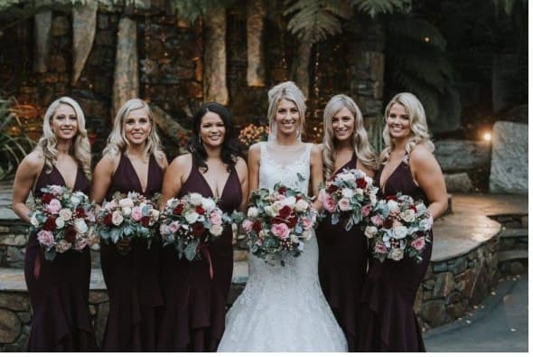 Bridal Hair by a Tania de Ross