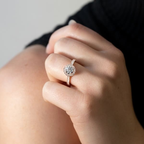 Rose-gold-halo-diamond-engagement-ring