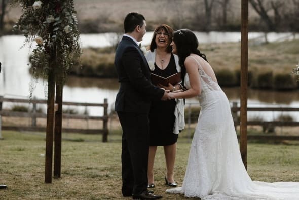Wedding Ceremony at Camden Town Farm