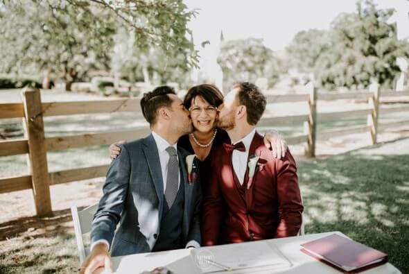 Love is Love at Gledswood Homestead & Winery with Rita O'Reilly Marriage Celebrant