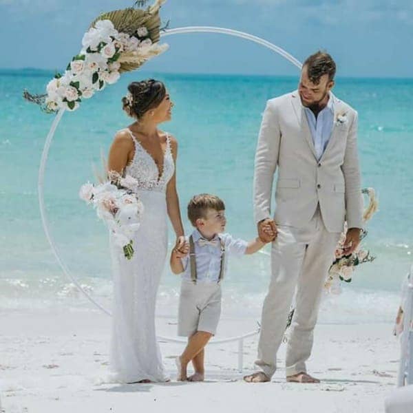 Charlotte & Brayden - Whitehaven Wedding - Photo Credit: Summer Rain