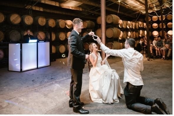 A Garter removal with a difference