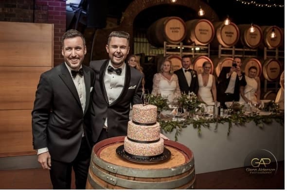 A wonderful celebration of love for Gavin & Chad - 1.4.18