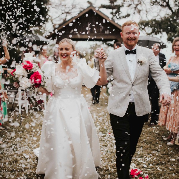 Ceremony Magic!! Geordy & Sam # Vickimillerphotography