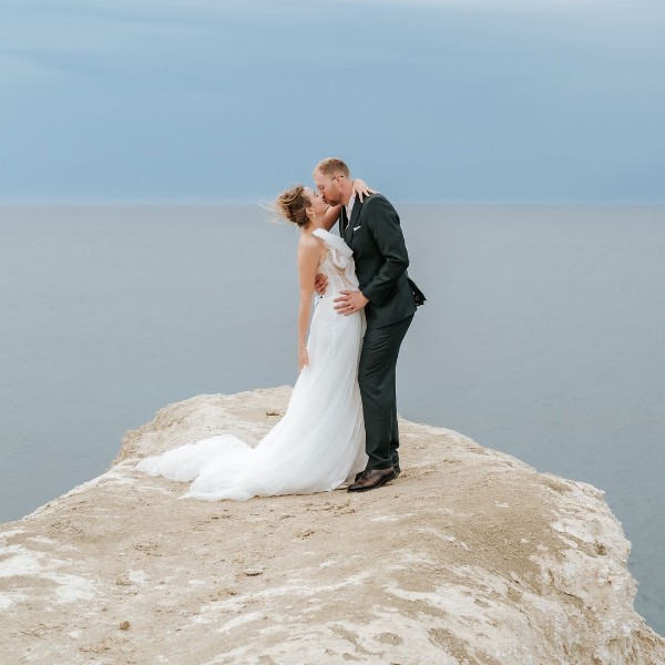 South Australia Cliffs Elopement