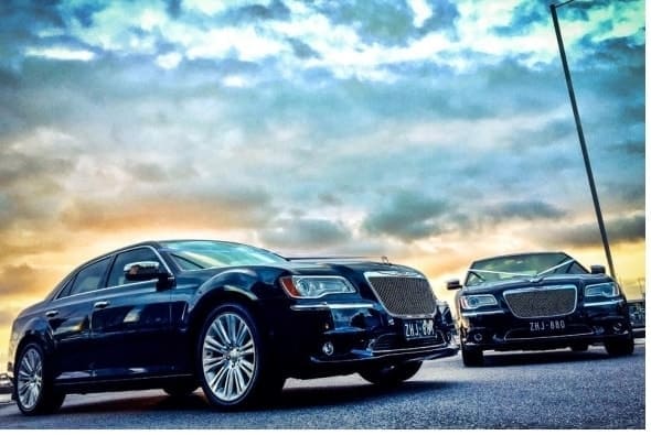 Matching Chrysler luxury sedans