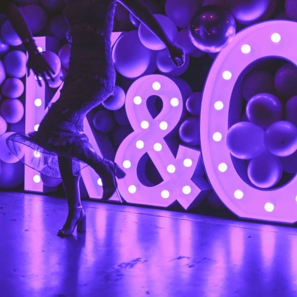 1.2m Light Up Initials