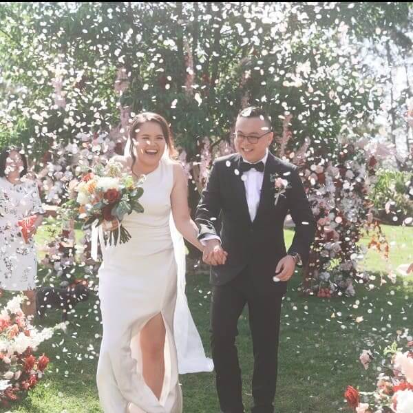 Backyard Garden Wedding