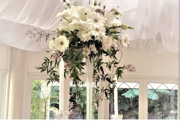 Classic tall centerpiece