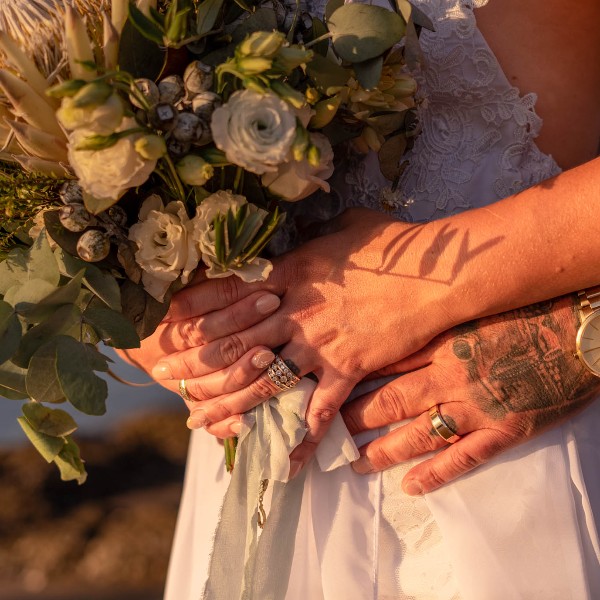 Haylee and Will's new year celebration