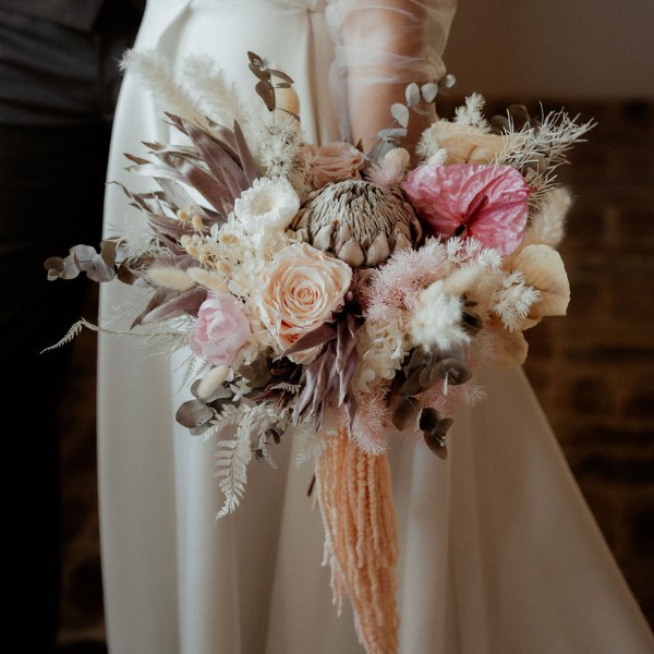 Pretty in Pink Bridal Bouquet