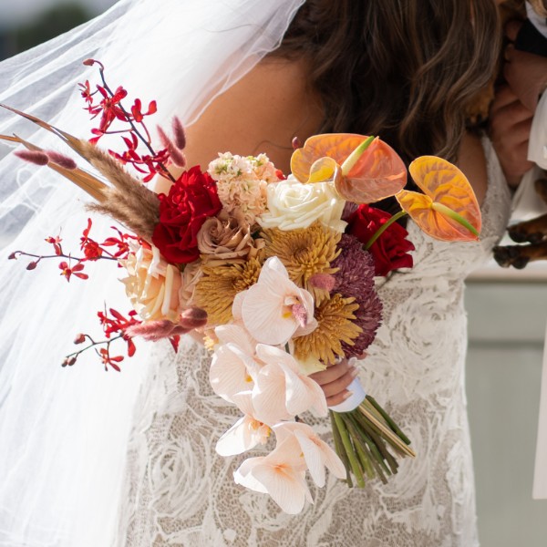 Textured Bridal Bouquet