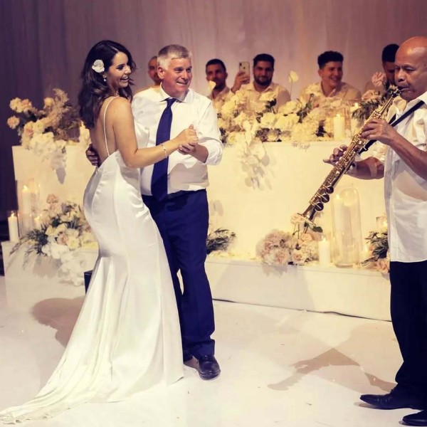 A Special Moment: Dad on Sax for Father-Daughter Dance