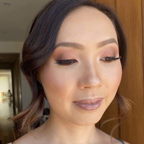 Warm pink nude tones