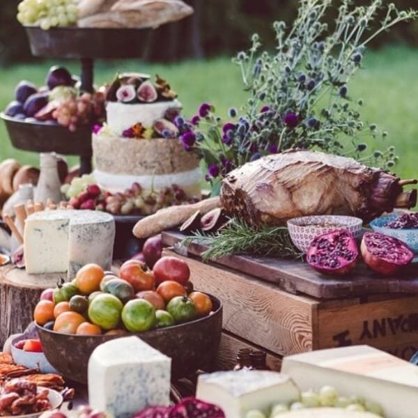 Garnish Grazing Table
