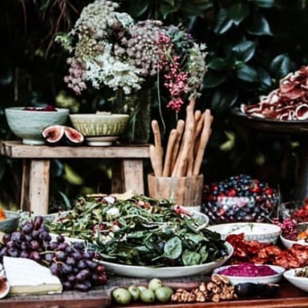 Garnish Grazing Table