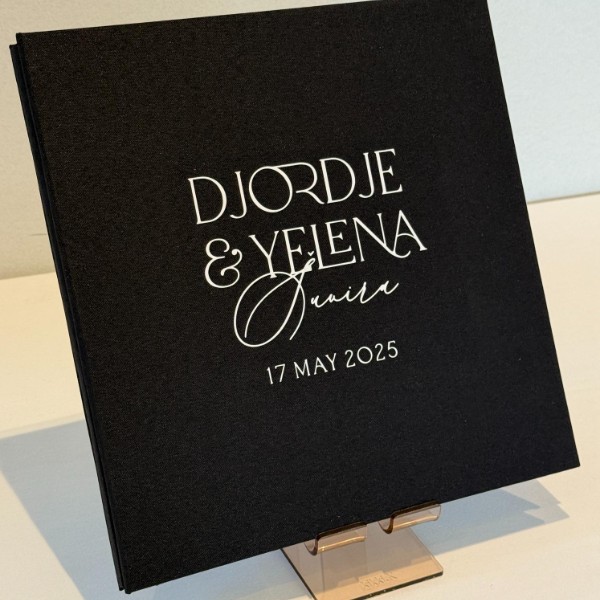 Linen Guest Book