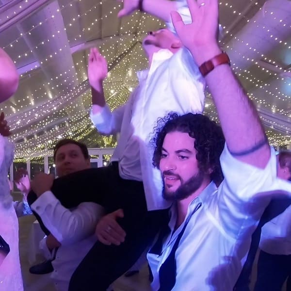 On the shoulders, that's a party!