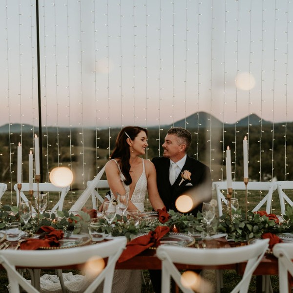 Lighting Tunnel on Sunset at Beneath the Peak