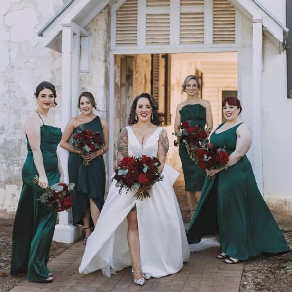 The Homestead with my Bridesmaid's squad