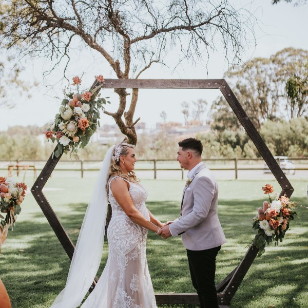 Shannon & MAtt - The hennery lawn