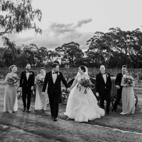 Walking through the grounds