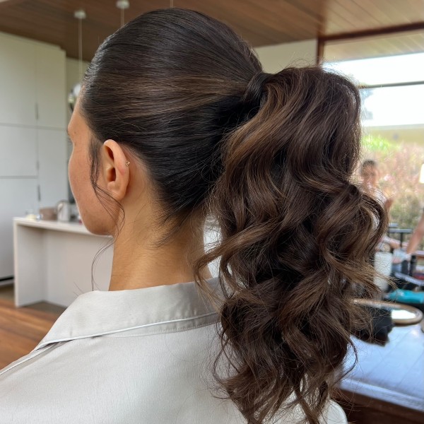 Bridesmaid Ponytail