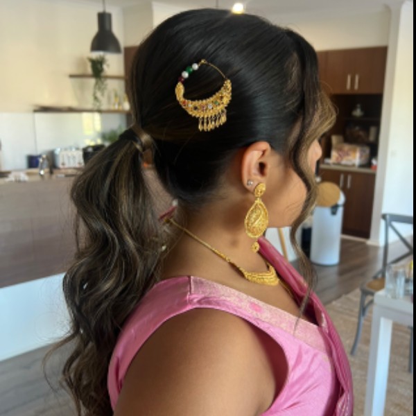 Bridesmaid Ponytail