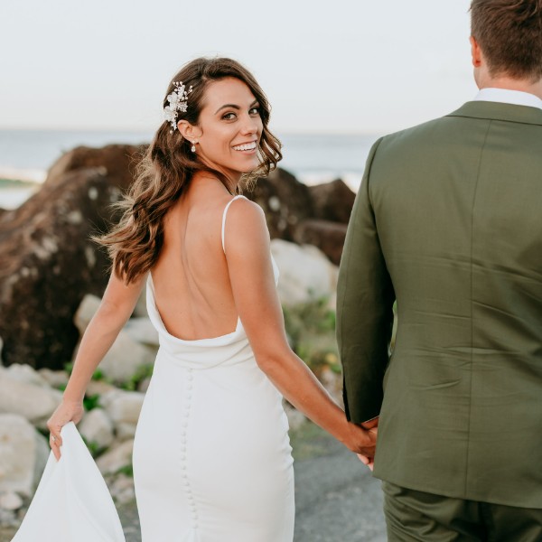 Hair and Makeup for my beautiful beach Bride.