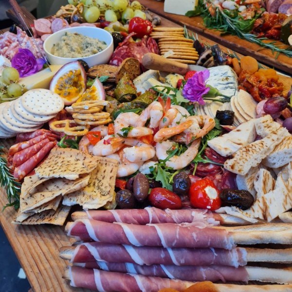 Happy Camper Pizza - grazing board