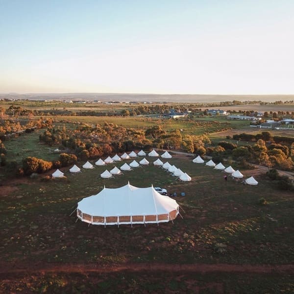 Happy Glamper Tent Village Photo At Camp Sunnystones