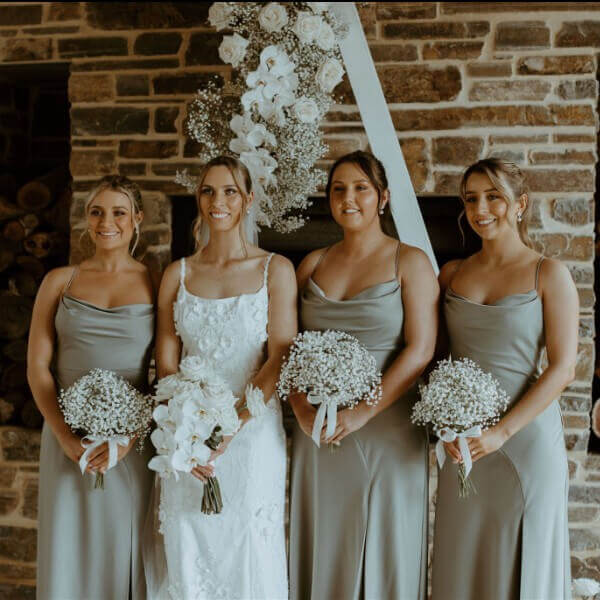 Paige & her bridesmaids