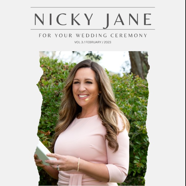 Nicky Jane - Celebrant - Magazine