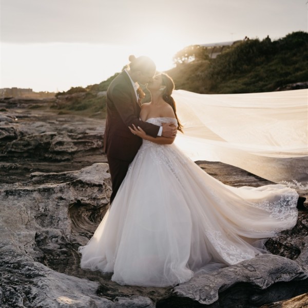 Sunset Photoshoot on the Cliff