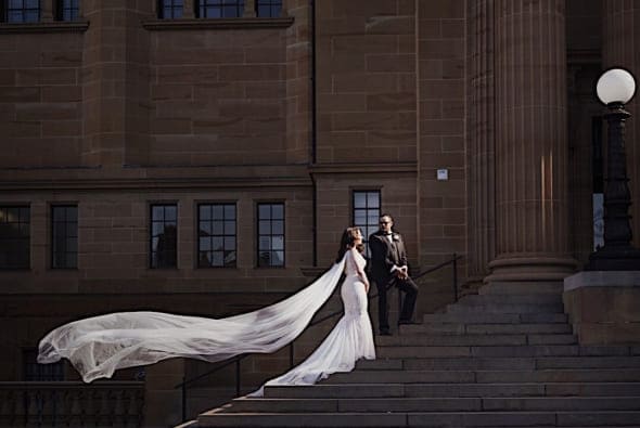 Rebecca & Youssef on location in Sydney