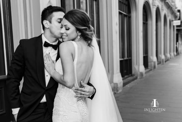 Dyann & Yianni on location in Sydney. By Inlighten Photography