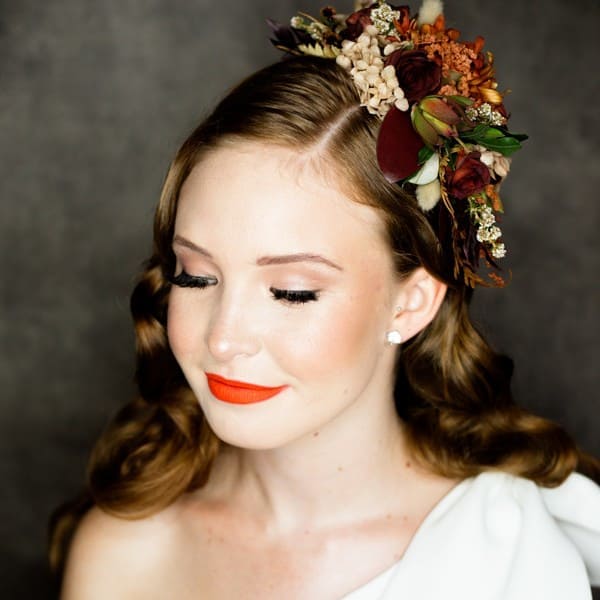 Hair by Jess + Makeup by Mandy. Dusk & Vine Photography