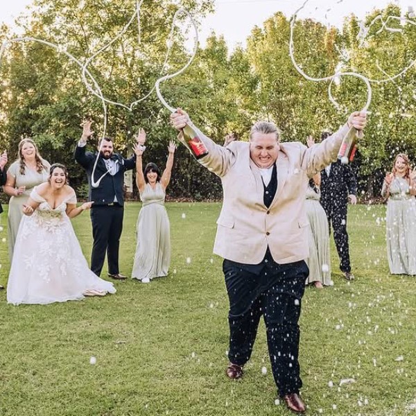 Abbey and Liam married at Willow and Ivie Nichols Point VIC - Miss Moody Photography