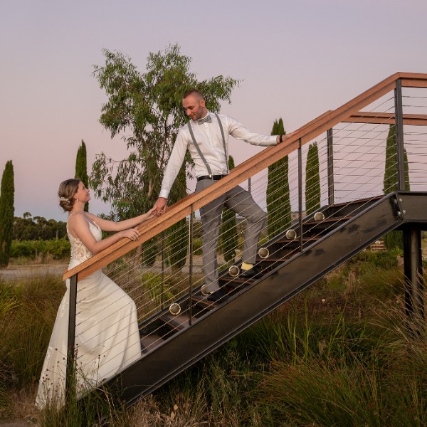 Sunset at The Vine Shed McLaren Vale