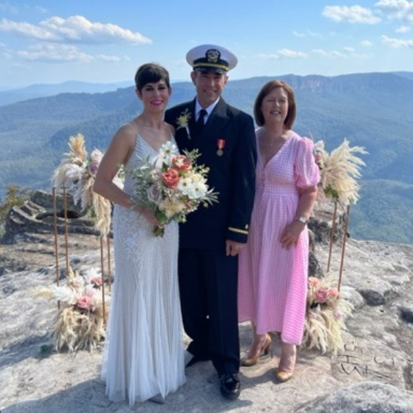 Kacie and David Blue Mountains wedding